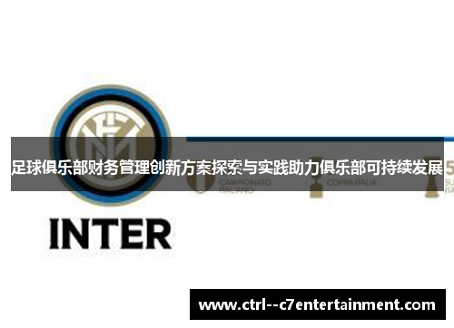 足球俱乐部财务管理创新方案探索与实践助力俱乐部可持续发展